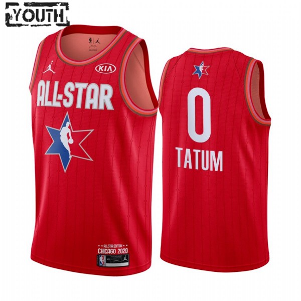 NBA Boston Celtics Trikot Jayson Tatum 0 2020 All-Star Jordan Brand Rot Swingman - Kinder